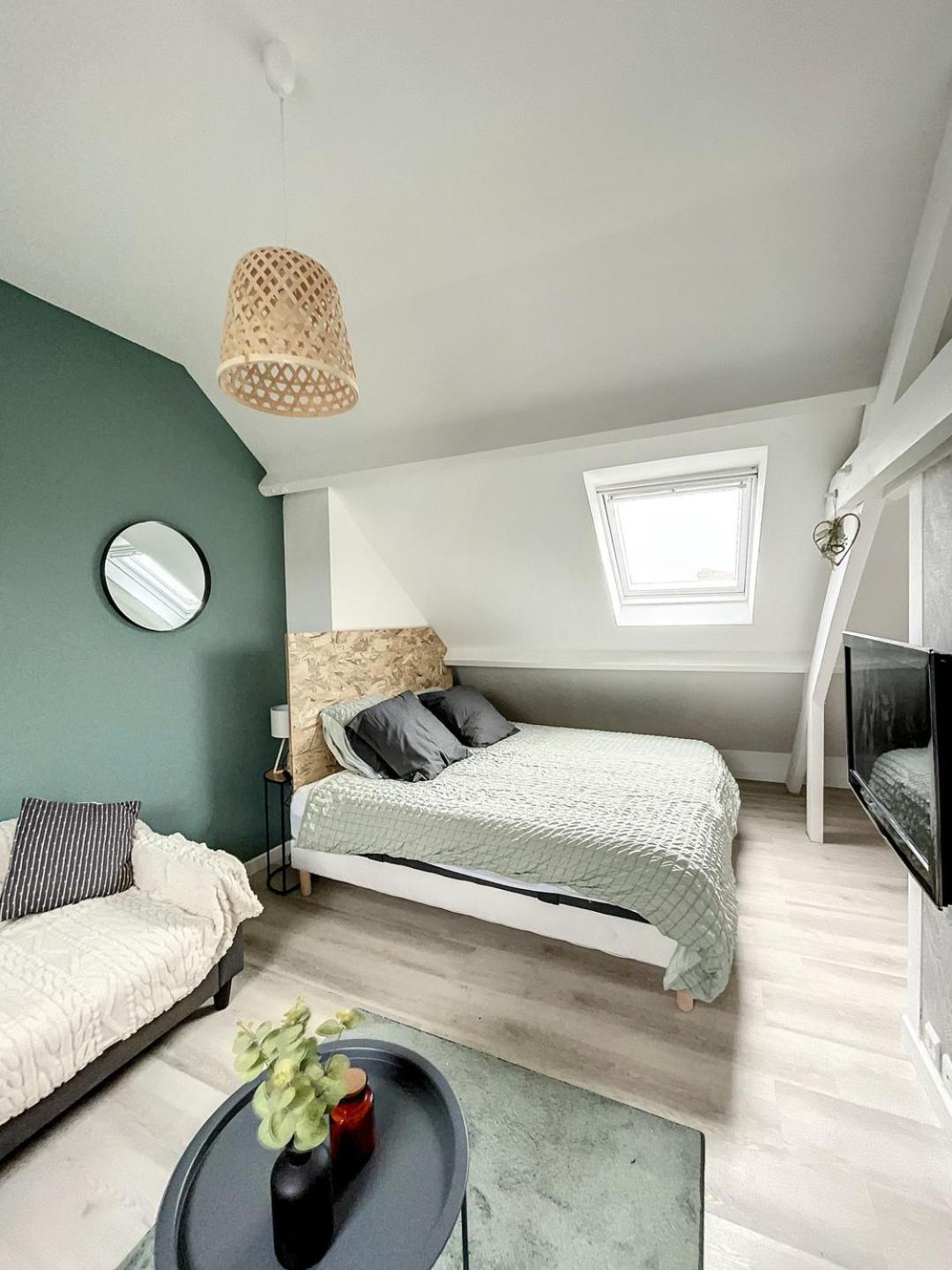 Coeur de ville, T2 cosy&élégant avec jardin Dunkirk Exterior foto