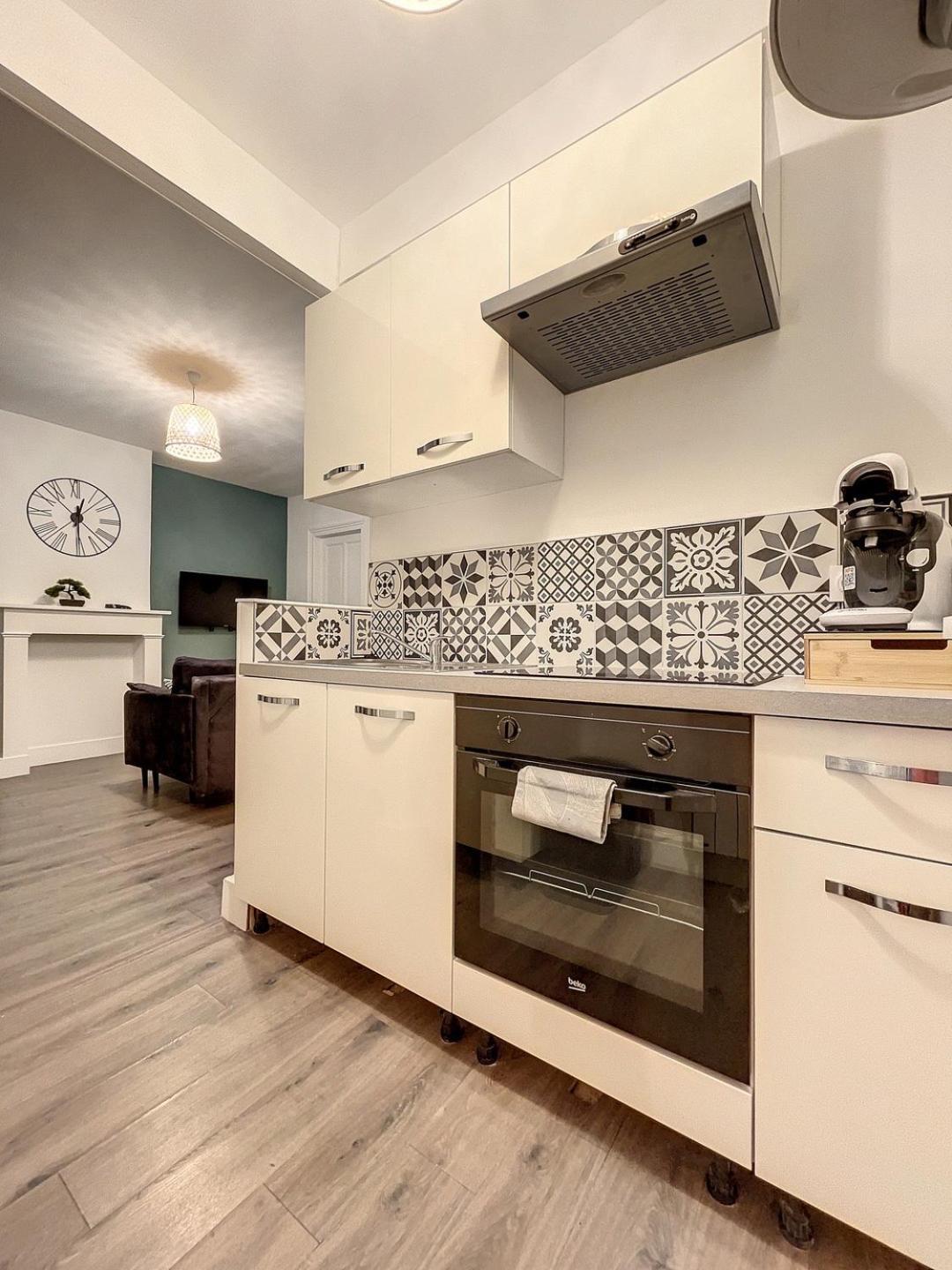Coeur de ville, T2 cosy&élégant avec jardin Dunkirk Exterior foto